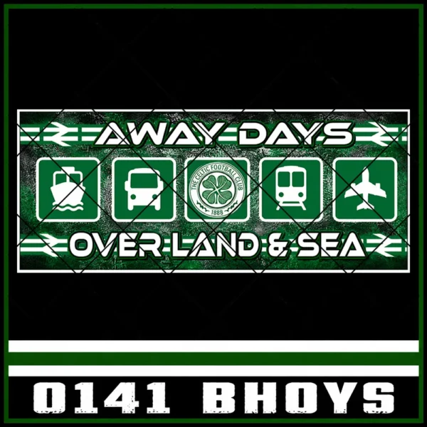 Over Land & Sea Stickers