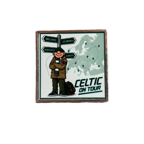 Celtic On Tour Pin