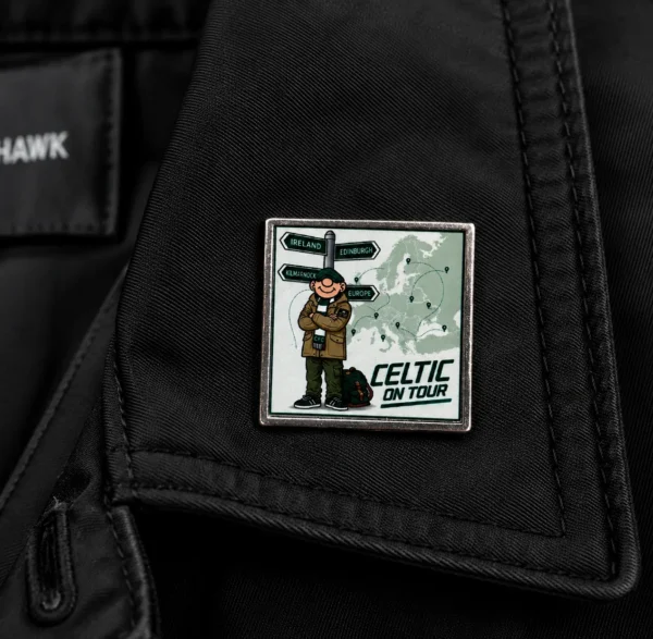 Celtic On Tour Pin